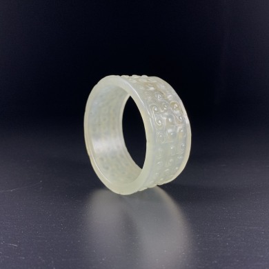 战国 水晶谷纹镯