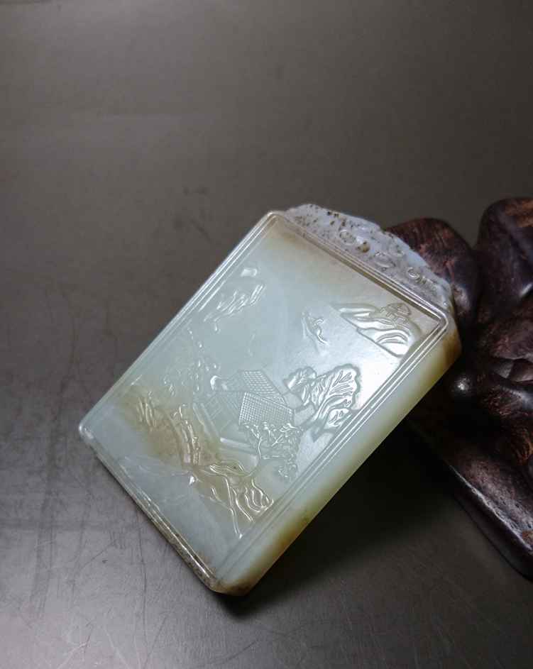 当代   新疆和田玉籽料