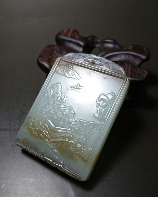 当代   新疆和田玉籽料